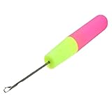 Useful 15.5Cm Crochet Hook Interlocking Lock Hair Micro Braid Needle Tool Diy Sweater Knitting