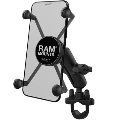RAM X-Grip Large Phone Mount with Handlebar U-Bolt Base