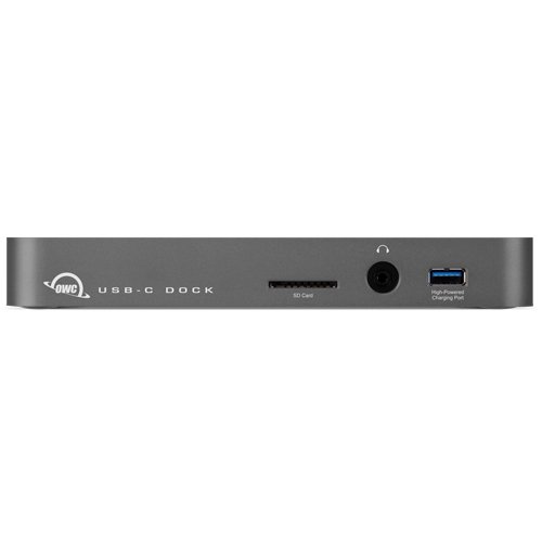 OWC USB-C Dock, 10 port, designed for MacBook-Space Gray w/ Mini DisplayPort