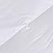 puredown White Goose Feather Down Comforter Twin Size, All-Season Duvet Insert, Hotel Collection Comforter with Corner Duvet Tabs(White, 68x88)