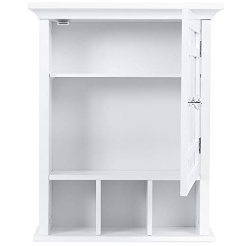 totoshop Bathroom Vanity Mirror Wall Storage Cabinet - Thumbnail 4
