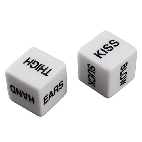 White English Fun Dice Action Dice Sex Toys Funny Sex Dice Romance Love Humor Party Games Adult Erotic Sex Toys