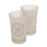 Chelsea F.c. 2pk Shot Glass Set Fr Official Merchandise