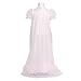 Laura Dare Soft Pink Sheer Flower 2pc Nightgown Robe Set Girls 2T-14