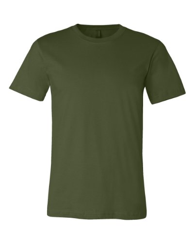The Unisex Jersey Tee (Olive) (Medium)