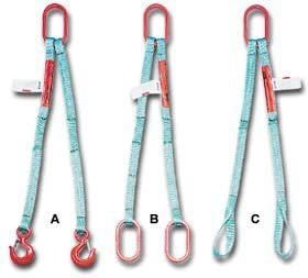 Liftex, Inc., Double Leg Slings, Hml2-X292-Mmm, Min. Base Length: 3', 30 Degree: 12000, 45 Degree: 8480, 60 Degree: 6000, Ltr. No.: B, Option: Base 3' Price, Ml2-X292-Mmm