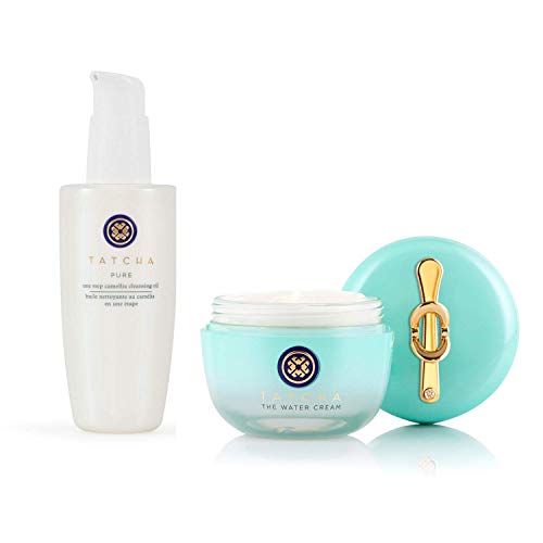 Tatcha Bundle Set The Water Cream (50ml) & Pure One Step Camellia