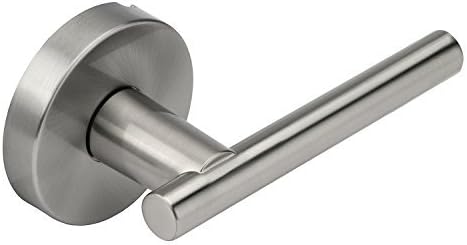 Designer Series SUIRE Dummy Door Lever / Door Handle, Satin Chrome - 2 Pack
