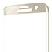 Galaxy S7 Edge Screen Protector, 3D Curved Full Coverage 9H Hardness Glass Film Tempered Free Bubble Anti Scratch Ultra Clear HD Screen Cover for Samsung S7 Edge -Lifetime Replacement (Gold)