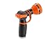 Giraffe Tools Garden Hose Nozzle Multi- Pattern Adjustable Sprayer Water Gun for Hose Reel, Car Washing, Pets Bathing