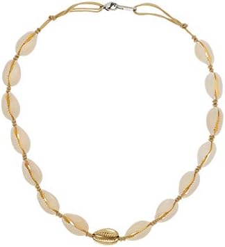 Shell Choker Necklace (Gold)