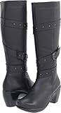 Naot Women's Allure Chelsea Boot, Jet Black Leather, 39 EU/8 M US