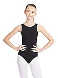 Capezio Women's High-Neck Tank Leotard,Black,Small