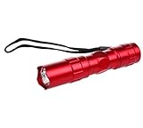 1 Pack 2000 Lumen 3W Mini LED Flashlight Keychain