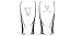  Guinness Gravity 20oz. Embossed Beer Glasses Pair 14K Gold Harp Logo [2 pack]