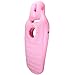 Cozy Bump Pregnancy Pillow - New 2019 Design - Added Chest & Neck Comfort - Pregnancy Bed Inflatable Mattress for Back Pain (Pink)