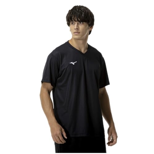 [ミズノ] 半袖Vネックトレーニングウェア Tシャツ ナビドライ 32MAC191/32MA1191 ユニセックス大人
