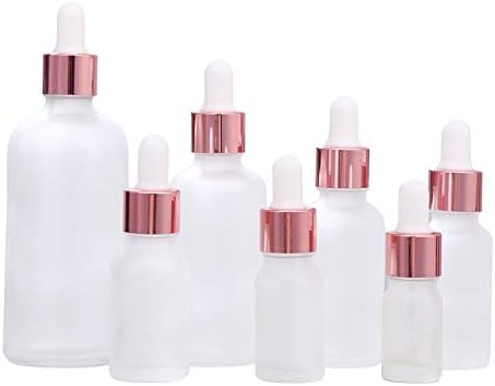 Download Amazon Com 5 100ml Glass Bottle Female Cosmetics Water Milk Container Essential Oil Bottle Separate Separate Storage Tank With Glass Dropper Pipette 1 Pc 30ml Home Improvement