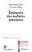 Économie des matières premières by