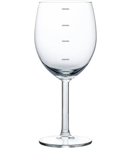 Amazon.com: MIP Wine Glass Goblet Measuring Cup Ounces (10 oz): Home &  Kitchen