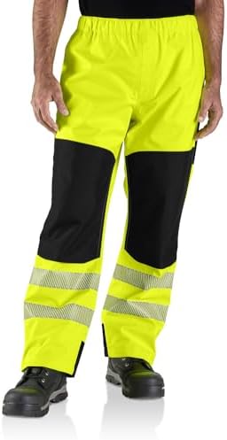 Amazon.com: Carhartt Men's HV Portsmouth Class E Pant, Brite Lime