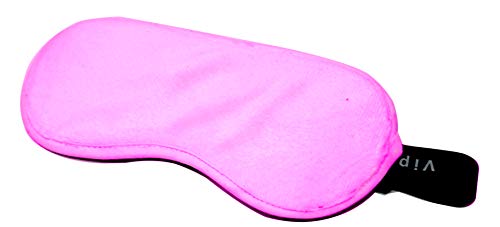 Fashion Leather Handcuffs Cuffs Adjustable Plus Sleeping Mask Set (Pink)