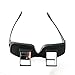 Pevor Lazy Reading Glasses-Lazy Readers Prism Glasses Bed Prism Spectacles Horizontal Eyeglasses for Reading/Watching TV Lying Down in Bed/Sofa, Myopia Presbyopic usable, Unisex