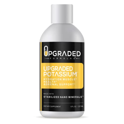 Upgraded Formulas Potassium Supplement With Liquid Nano Minerals