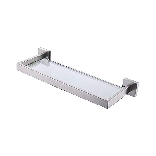 A2521S142 KES Glass Shelf Bathroom 14Inch SUS 304 Stainless Steel and