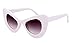 FEISEDY Retro Cat Eye Women Sunglasses Cateye Acetate Frame Polycarbonate Lenses B2239