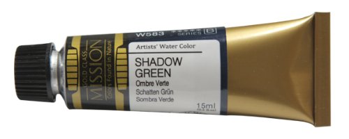 Mission Gold Water Color, 15ml, Shadow Green