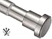 BRIOFOX Tension Curtain Rod 43-73 Inches, Rust-Resistance Shower Curtain Rod for Windows or Doorways, Matte Nickel primary