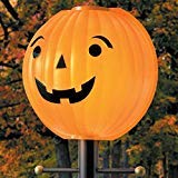 TisYourSeason Pumpkin Jack O Lantern Lamppost Lamp Cover Shade Fall Harvest Thanksgiving Decoration
