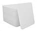 Qty 50 Plain White Square Coasters - By Kokel Cookware