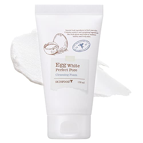 SKIN FOOD Egg White Perfect Pore Cleansing Foam 5.07 oz. (150ml) Egg