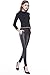 Everbellus Black Faux Leather Leggings for Women Stretch Leather Pants X-Large