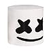 Music Mystery Singer Cosplay Costume Carnaval Decorations Festival and Halloween Party Latex Props White