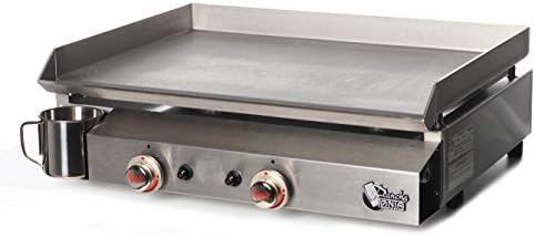 Plancha Tonio - Plancha Bento 6 à 12 personnes - Gaz butane propane - Plaque de cuisson inox – Caisson Inox – Système de sécurité thermocouple - Allumage piezzo mécanique - Fabrication 100% France