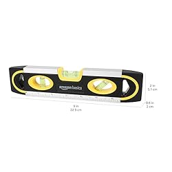 Amazon Basics 9-Inch Magnetic Torpedo Level and