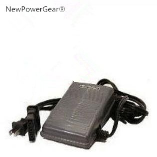 NewPowerGear New Sewing Machine Foot Control Pedal Cord Brother Replacement for Brother VX800, VX807, VX808, VX809, VX810, VX847, VX857, VX880, VX890