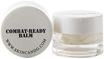 Combat Ready Skin Balm 0.125oz by Skincando โ 2 Pack - All Natural - Intensive Moisturizer โ Skin Cream - Organic ingredients โ Apricot Kernel Oil โ Grapefruit Seed Extract โ Black Spruce