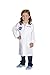 Aeromax Jr. NASA Rocket Scientist Lab Coat, White, Size 8/10