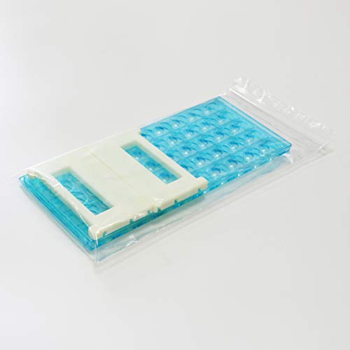 ULAB Scientific Detachable Test Tube Rack for Tubes of Dia.≤17mm, 50 Holes, PS Material, UTR1001 - Thumbnail 2
