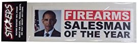 Graphic Designs FIREARMS SALESMAN OF THE YEAR Obama Vinyl Decal Sticker, 311 MC