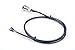 KNACRO 16mm Chassis Switch Metal Button Switch with 100CM 3.3FT Extension Cable Green Switch Symbol Suitable for DIY Computer Switch and Restart Button