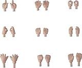 Good Smile Nendoroid Doll Hand Parts (Cream Version) 18Piece Set