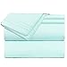 Nestl Split King Sheet Set - 1800 Ultra-Soft Microfiber Bed Sheets - Double Brushed - Deep Pockets - Easy Fit - 5 Piece Set - Bed Sheets & Pillowcases (Split King Size, Light Blue)