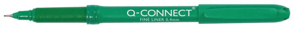 Q Connect Fineliner Pen, 0.4mm, Grunge