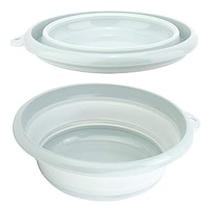 Afwasbak Wastafel Ruimtebesparende plastic afwasbak voor keuken om te wandelen(Small blue)