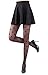 CozyWow Womens Black Sheer Patterned Jacquard/Fishnet Pantyhose Tights (5all)